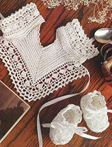 Keepsake Slippers & Bib Crochet Pattern