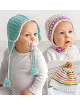 Cute & Cozy Head Covers Crochet Pattern