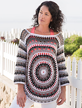 ANNIE'S SIGNATURE DESIGNS: Gazette Sweater Crochet Pattern