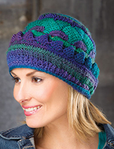 Carpathian Peaks Hat Crochet Pattern