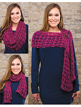 Berrylicious Buttoned Cowl Crochet Pattern