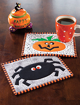 Spooked Mug Rugs Quilt Pattern