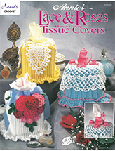 Lace & Roses Tissue Covers Crochet Pattern