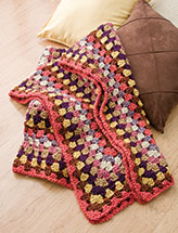 Rectangular Granny Afghan Crochet Pattern