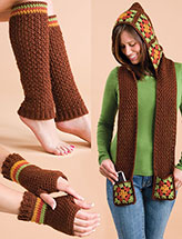 Granny Square Skoodie Set Crochet Pattern