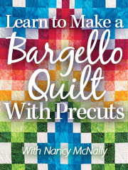 Learn to Make a Bargello Quilt With Precut