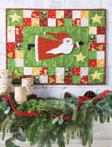 Flying Santa Wall Hanging Quilt Pattern