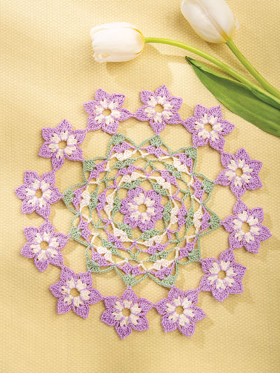 Cosmos Doily Crochet Pattern