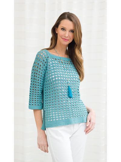 Simply Superb Pullover Crochet Pattern