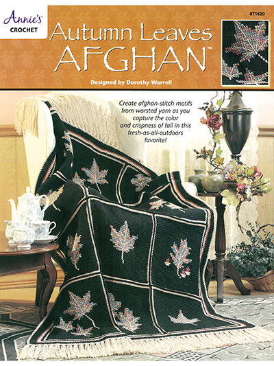 Autumn Leaves Afghan Crochet Pattern