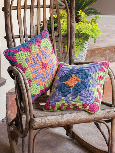 Tapestry Pillows Crochet Pattern