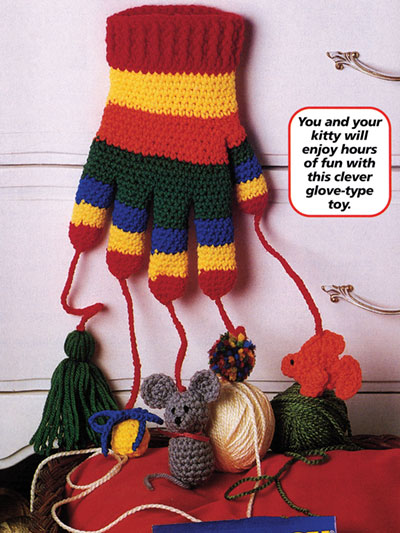 Kitten Mitten Crochet Pattern
