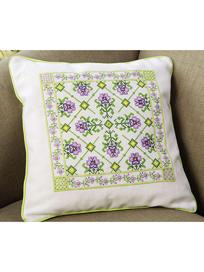 Lavender Cantara Cross Stitch Pattern
