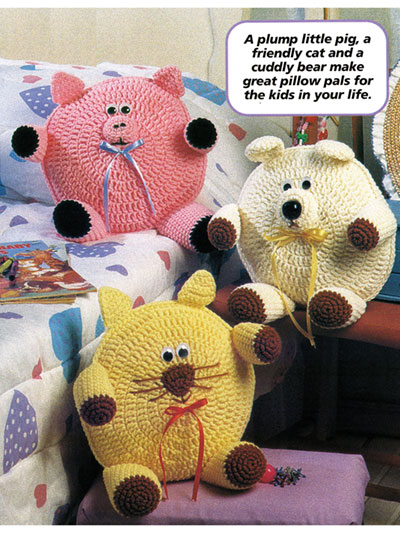 Roly-Poly Pillows Crochet Pattern