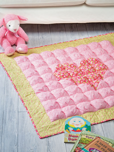 EXCLUSIVELY ANNIE'S QUILT DESIGNS: Puffy Heart Quilt Pattern