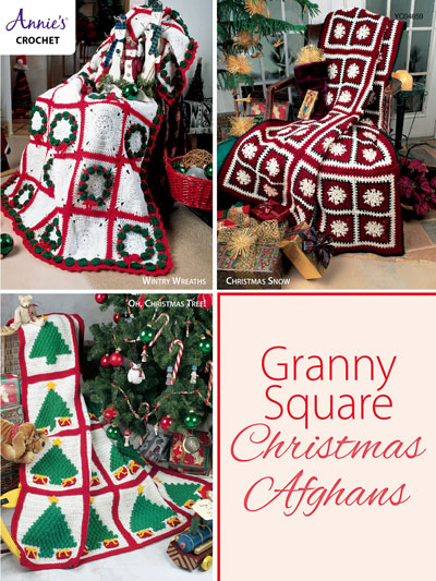 Granny Square Christmas Afghans