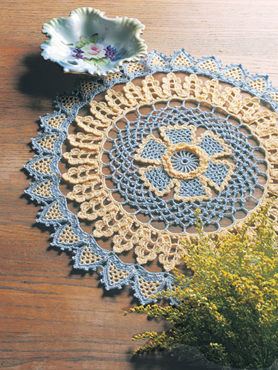 Golden Days Doily Crochet Pattern