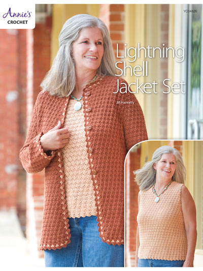 Lightning Shell Jacket Set Crochet Pattern