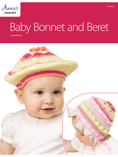 Baby Bonnet & Beret Crochet Pattern
