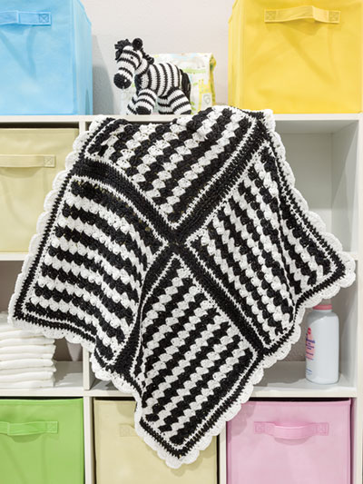 Simply Sweet Blanket & Zebra Crochet Pattern