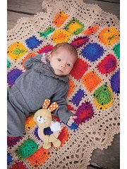 ANNIE'S SIGNATURE DESIGNS: Magic Garden Afghan Crochet Pattern