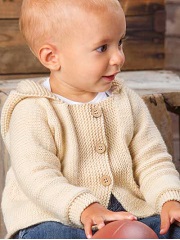 ANNIE'S SIGNATURE DESIGNS: Happy Cheer Cardigan Knit Pattern