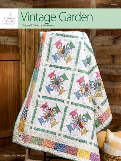 EXCLUSIVELY ANNIE'S: Vintage Garden Quilt Pattern