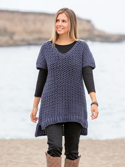 ANNIE'S SIGNATURE DESIGNS: Coolbay Crochet Vest Pattern