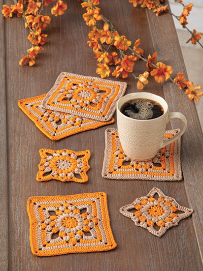 Alborz Coasters Crochet Pattern