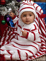 Red & White Layette