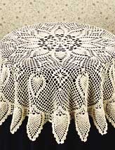Round Pineapple Tablecloth