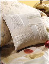 Lacy Patchwork Pillow