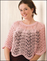 Lacy Waves Poncho