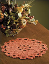 Fall Pineapples Doily