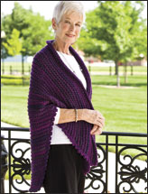 Purple Majesty Shawl for Alzheimer's