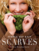 Simple Hip Knit Scarves