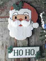 Ho Ho Santa Door Hanger
