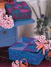 Quilted Treasure Boxes