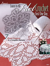 Learn to do Filet Crochet in Just One Day