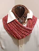 Easy Knitted Eyelet Cowl