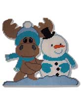 Moose & Snowman