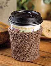 Slip-Stitch Coffee Sleeve