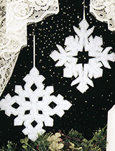 Snowflake Duo Ornaments