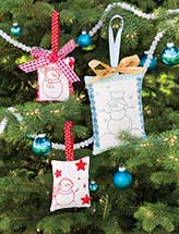 Quilty Christmas Ornaments