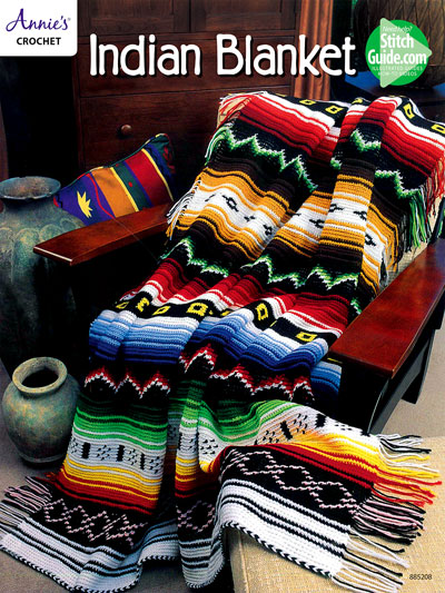 Indian Blanket Crochet Pattern