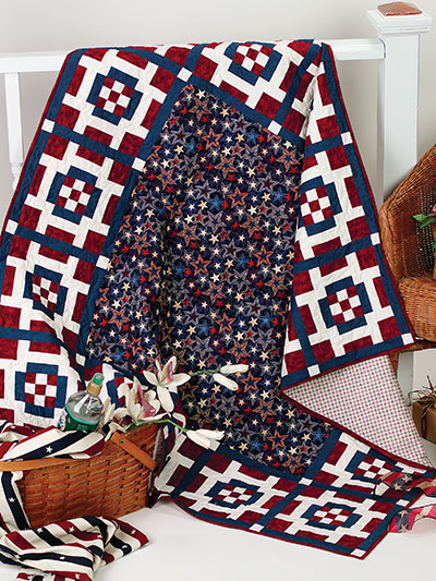 Independence Square Picnic Quilt