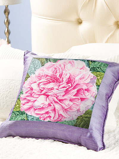 Cabbage Rose Pillow