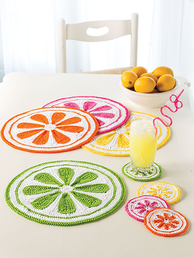 Citrus Drops Table Set