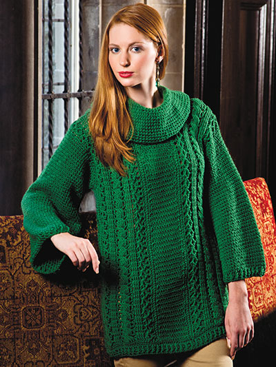 Verde Cowl-Neck Sweater