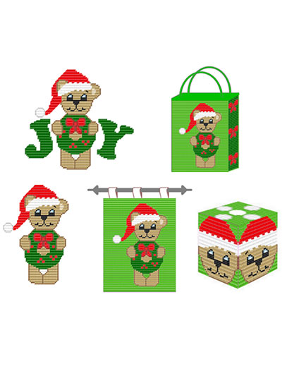 Jolly Christmas Bear Set